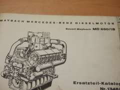 Ersatzteil-Katalog (MAYBACH MERCEDES-BENZ MD 650/1B)