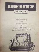 Bedienungsanleitung und Ersatzteilliste (DEUTZ AM und S/RAM 428)