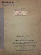 Reparaturanleitung für Brennstoffpumpe (DEUTZ A6M 324)