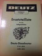 Ersatzteilliste Dieselmotor (DEUTZ F6L/A8L 614)