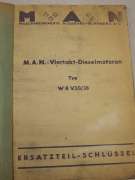 Ersatzteilschlüssel (MAN W8V 30/38)