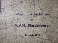 Wartungsvorschriften (MAN GV 40/60)