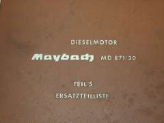 MAYBACH Ersatzteilliste (MAYBACH MD 871/30)