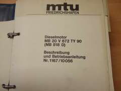 Betriebsanleitung (MTU MB 20 V 672 TY 90 (MB 518 D))