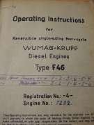 Betriebsanleitung (WUMAG-KRUPP F46)