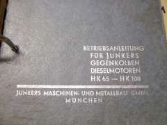 Betriebsanleitung (Junkers HK65-HK108)
