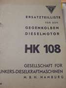Ersatzteilliste (Junkers HK108)