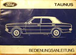 Bedienungsanleitung (Ford Taunus)